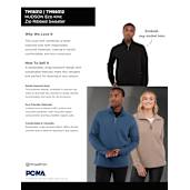 HUDSON Eco Knit Quarter Zip-Men's 61