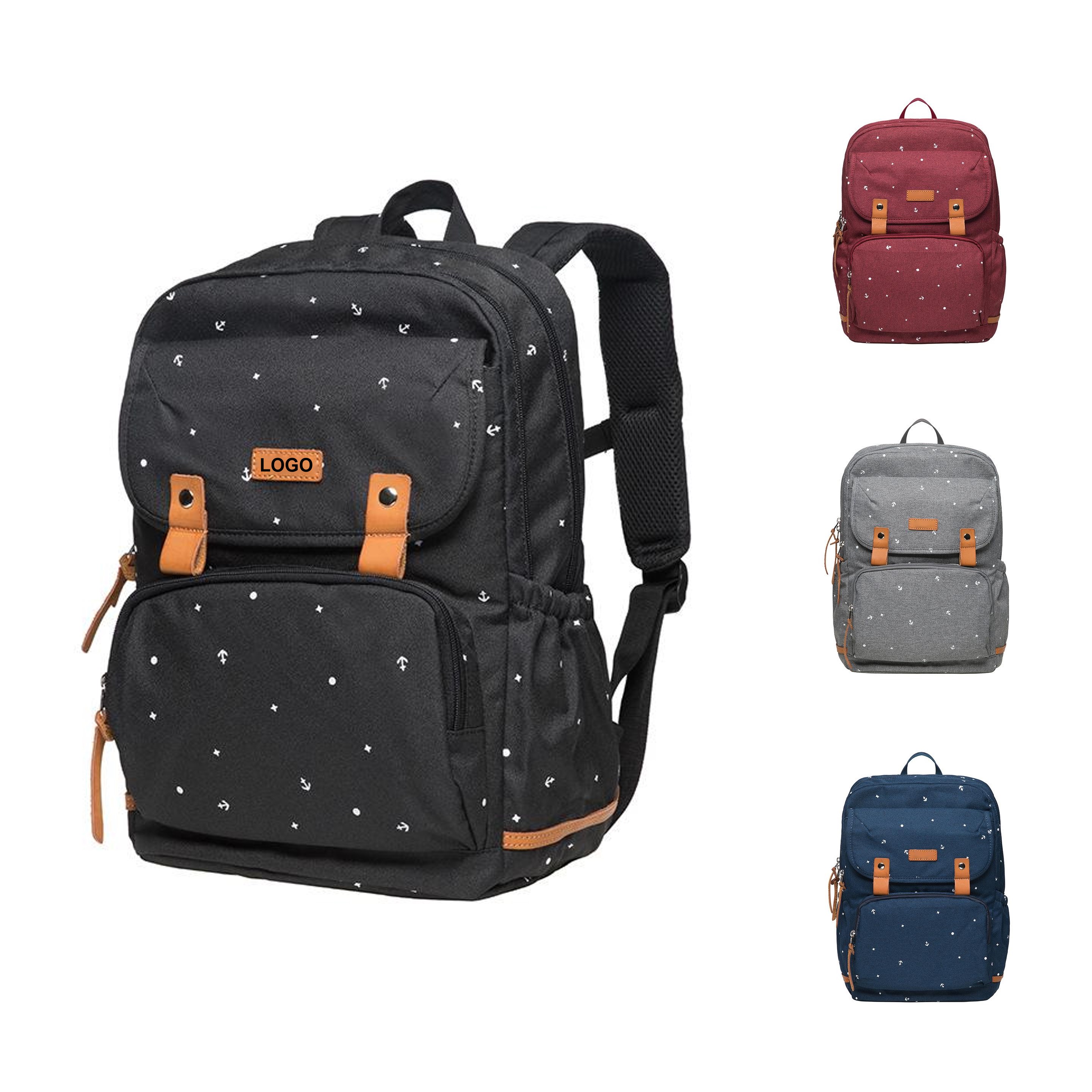 Printed School Backpack (Direct Import) 2