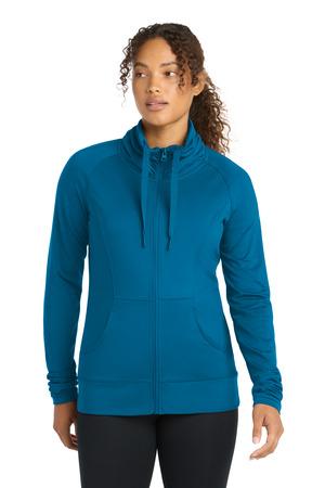 Sport-Tek Women's Sport-Wick Stretch Full-Zip Jacket. LST852 27