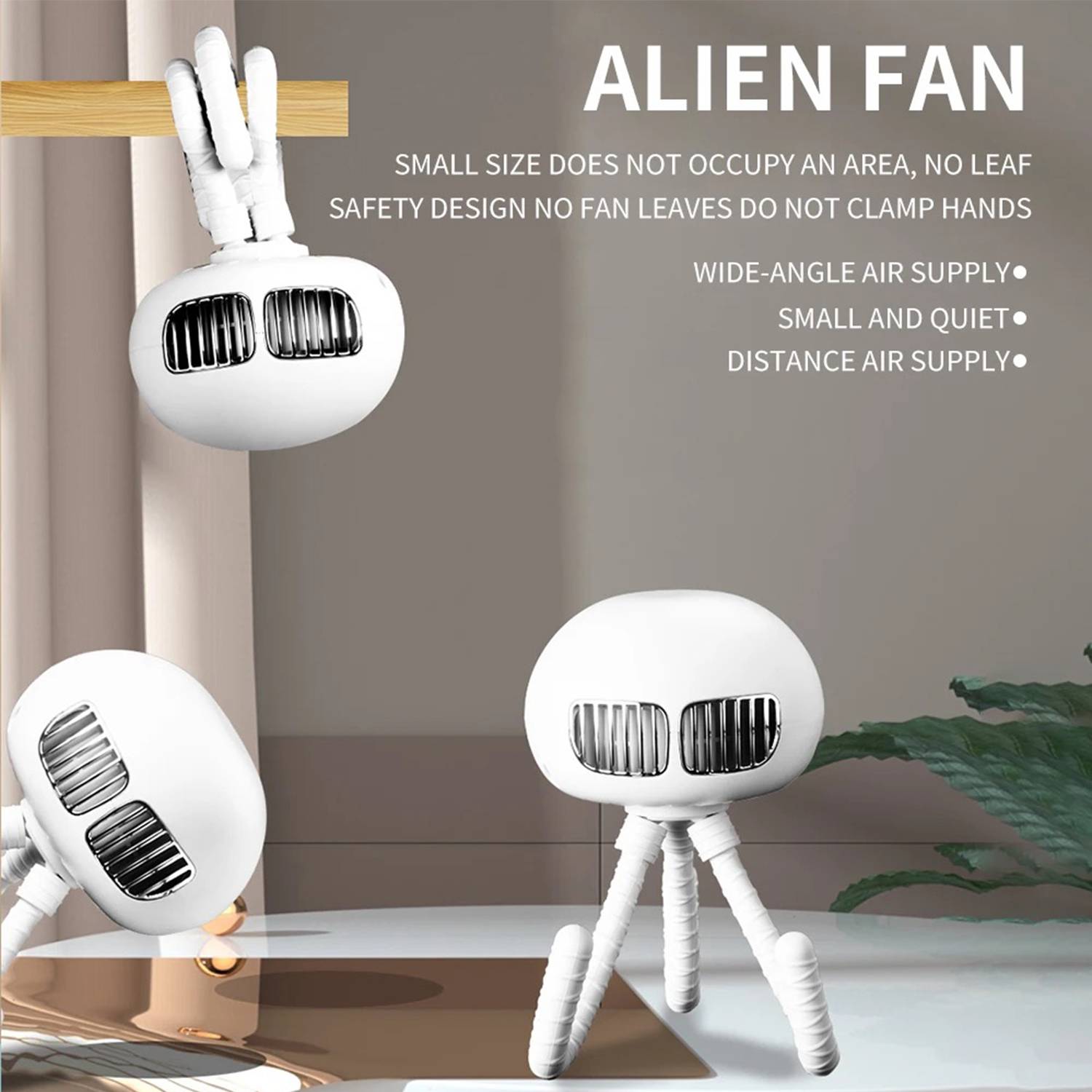 Portable Bladeless Stroller Fan 3