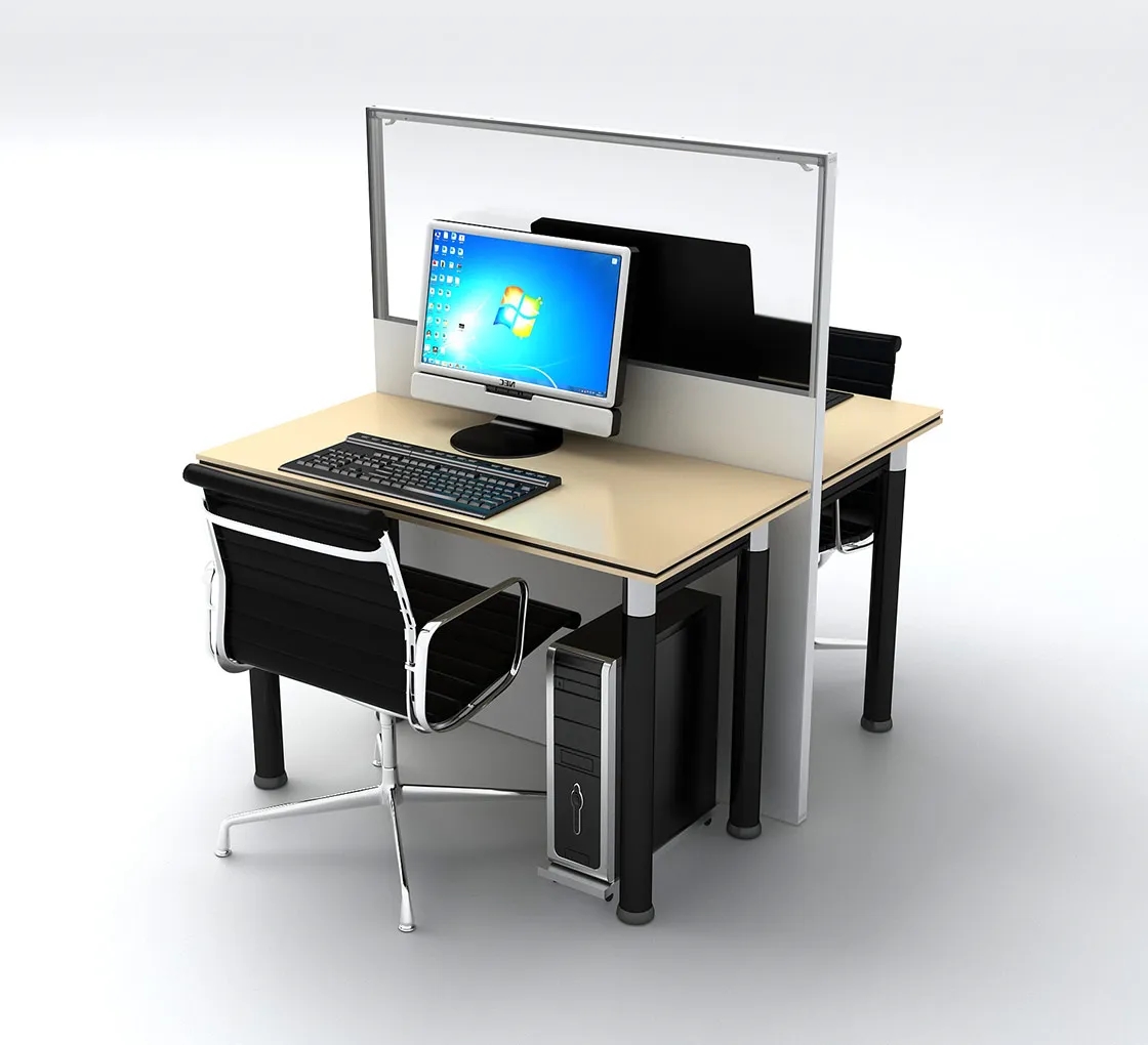 SEG Office Desk Partitions - 2 Desk. 2