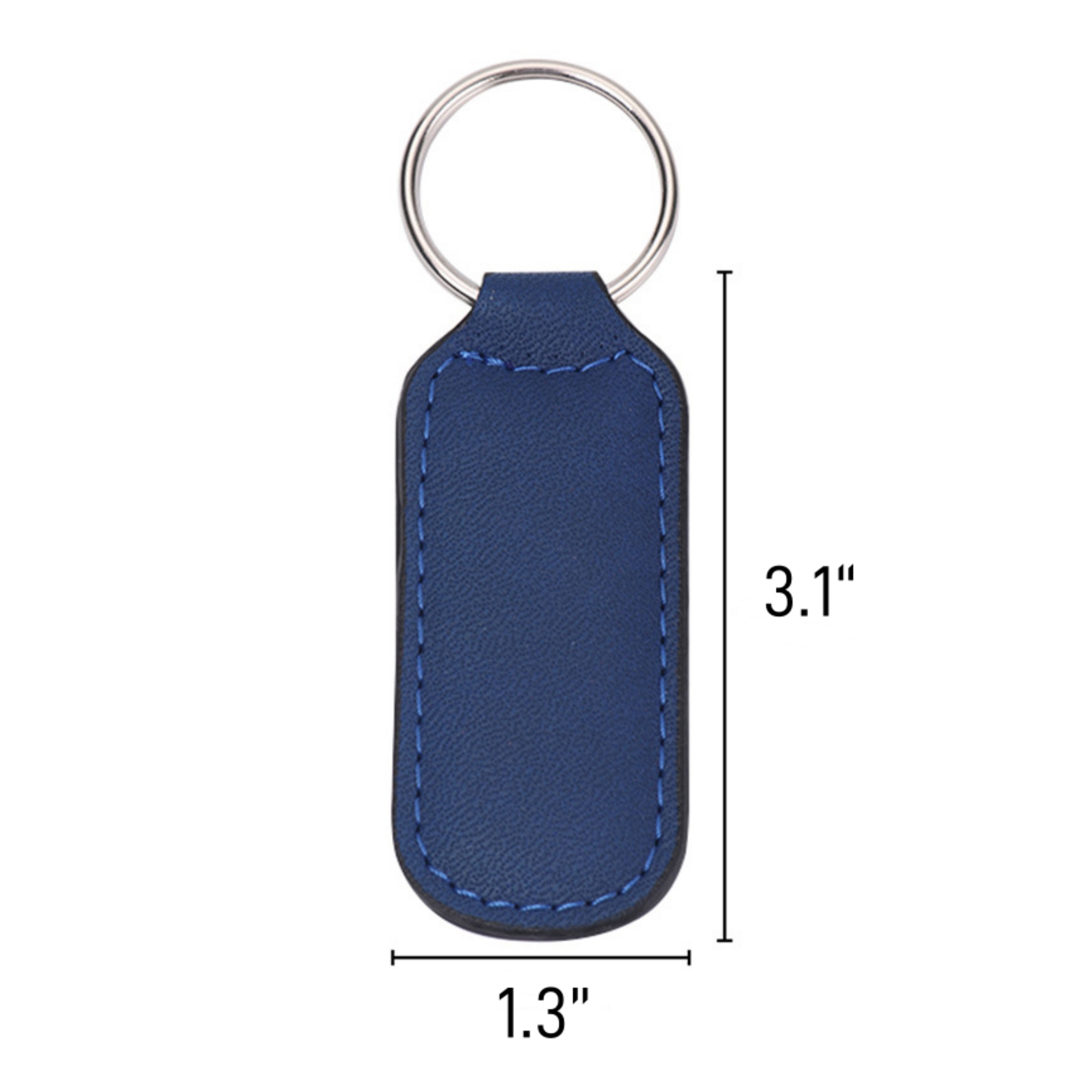 Leather Keychain, custom keychain with logo imprint 4