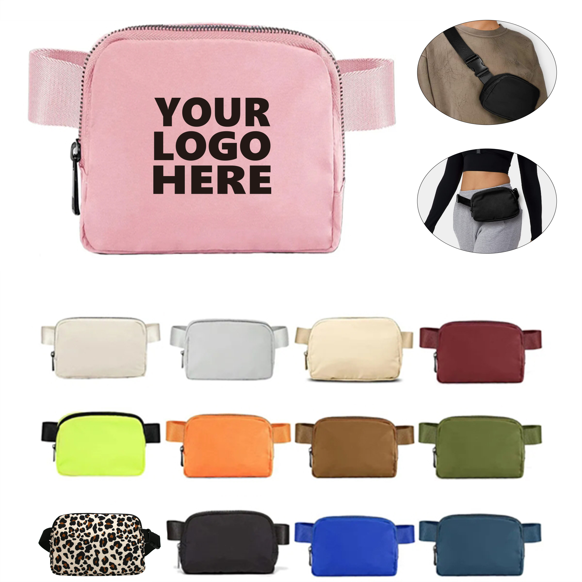 Unisex Crossbody Belt Bag 2