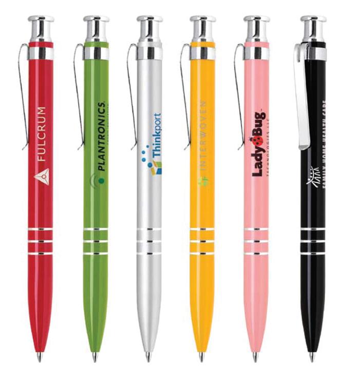 Oren Click Aluminum Ballpoint Pen 1
