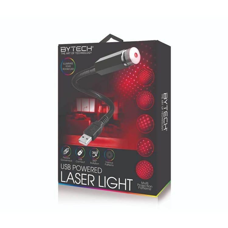 USB Powered Laser Light - Black Red Beam 2