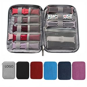 Portable Travel Watch Strap Oxford Cloth Storage Bag 6