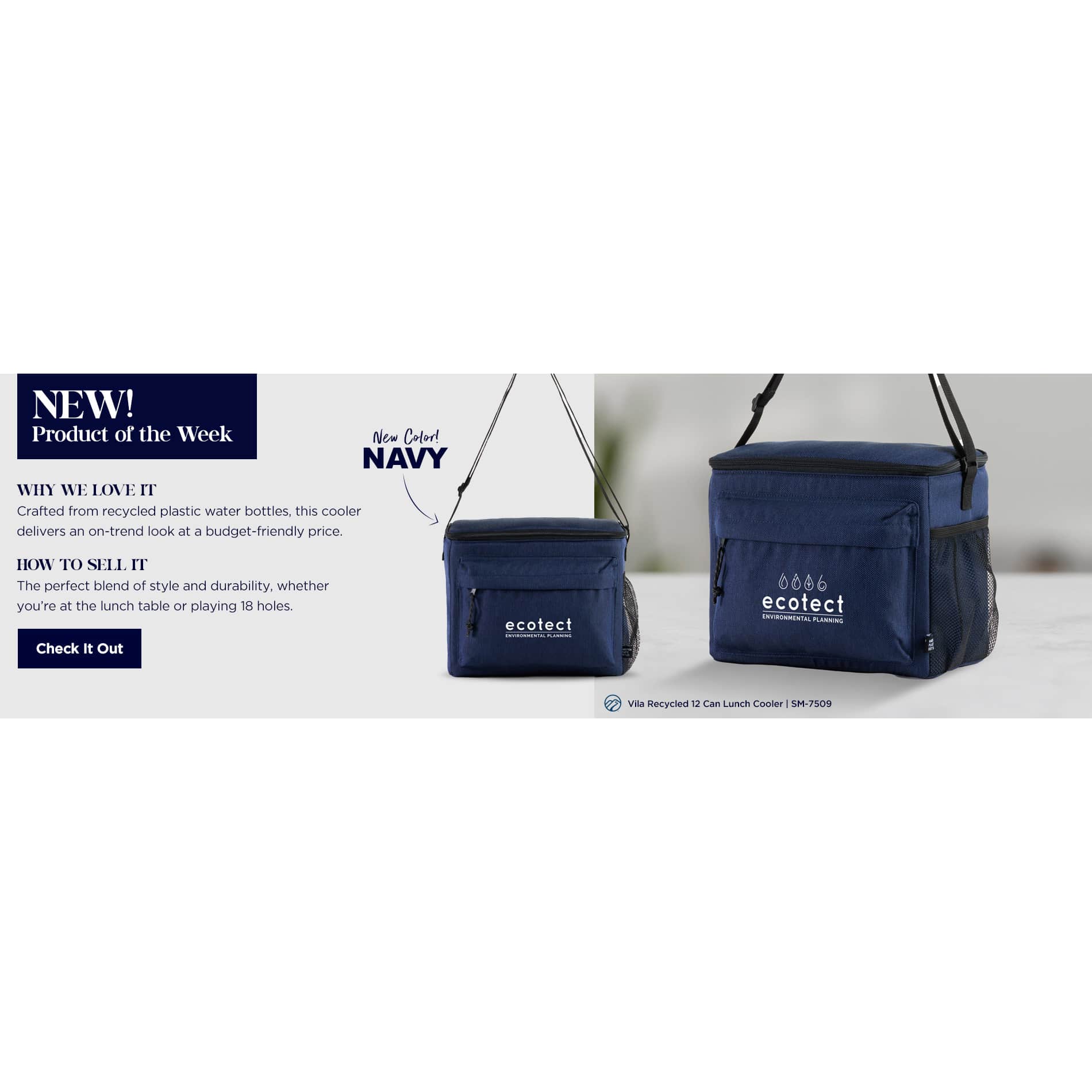 Vila Recycled 12 Can Lunch Cooler 82