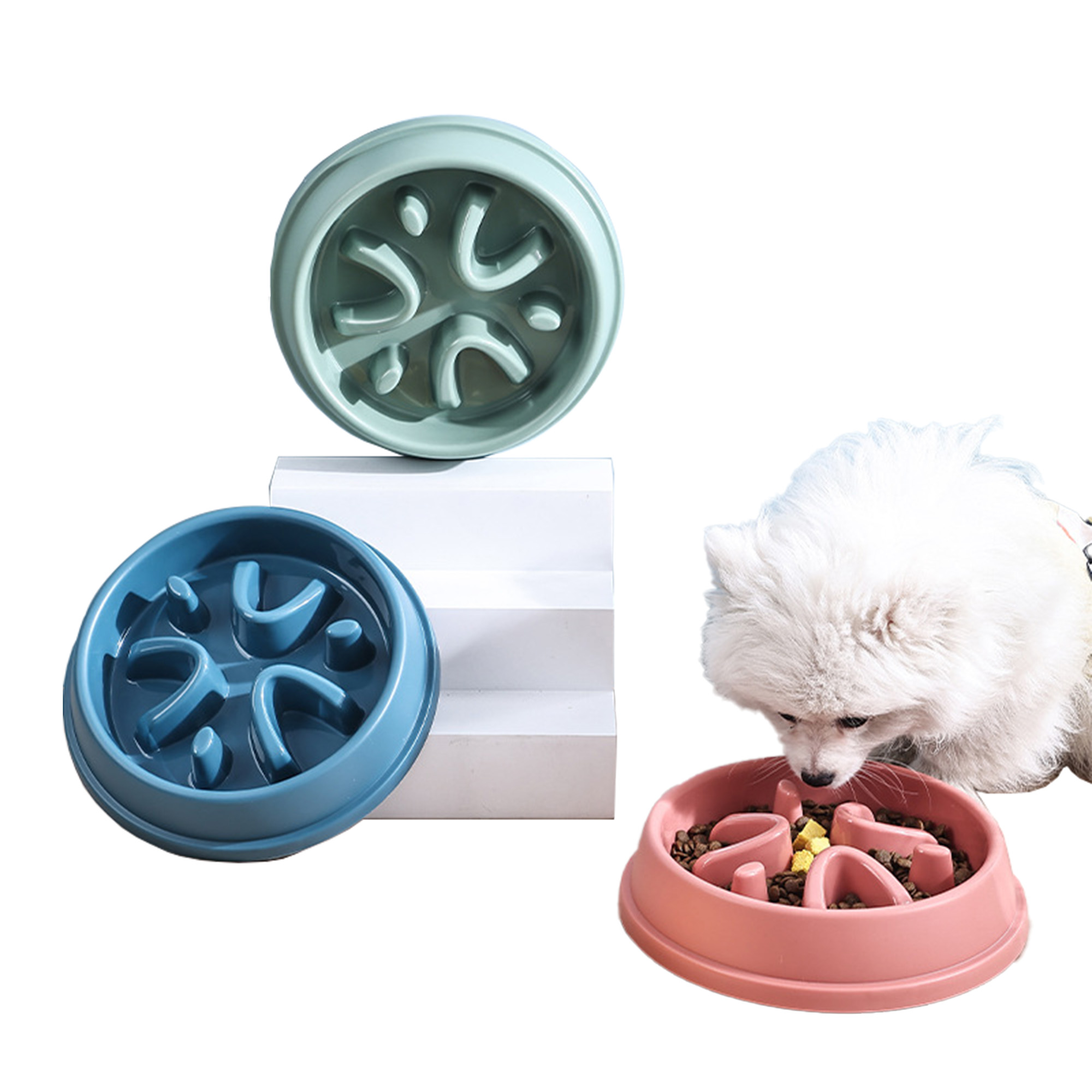MOQ100 Anti - Choke Slow - Feeding Bowl 3