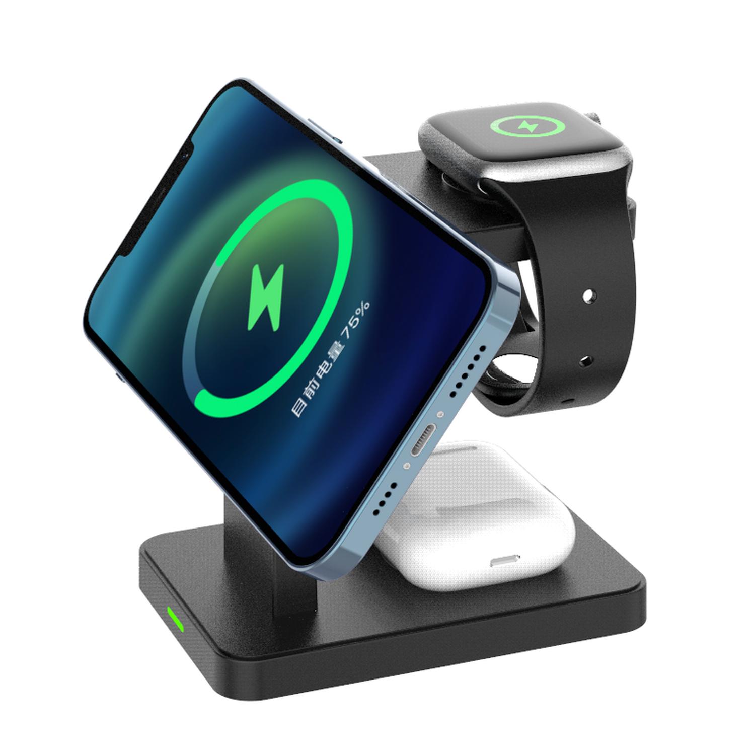 3-in-1 Magnetic Fast Charging Wireless Charger 10