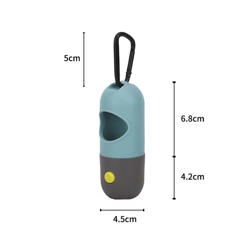LED Flashlight Dog Waste Bag Holder 4