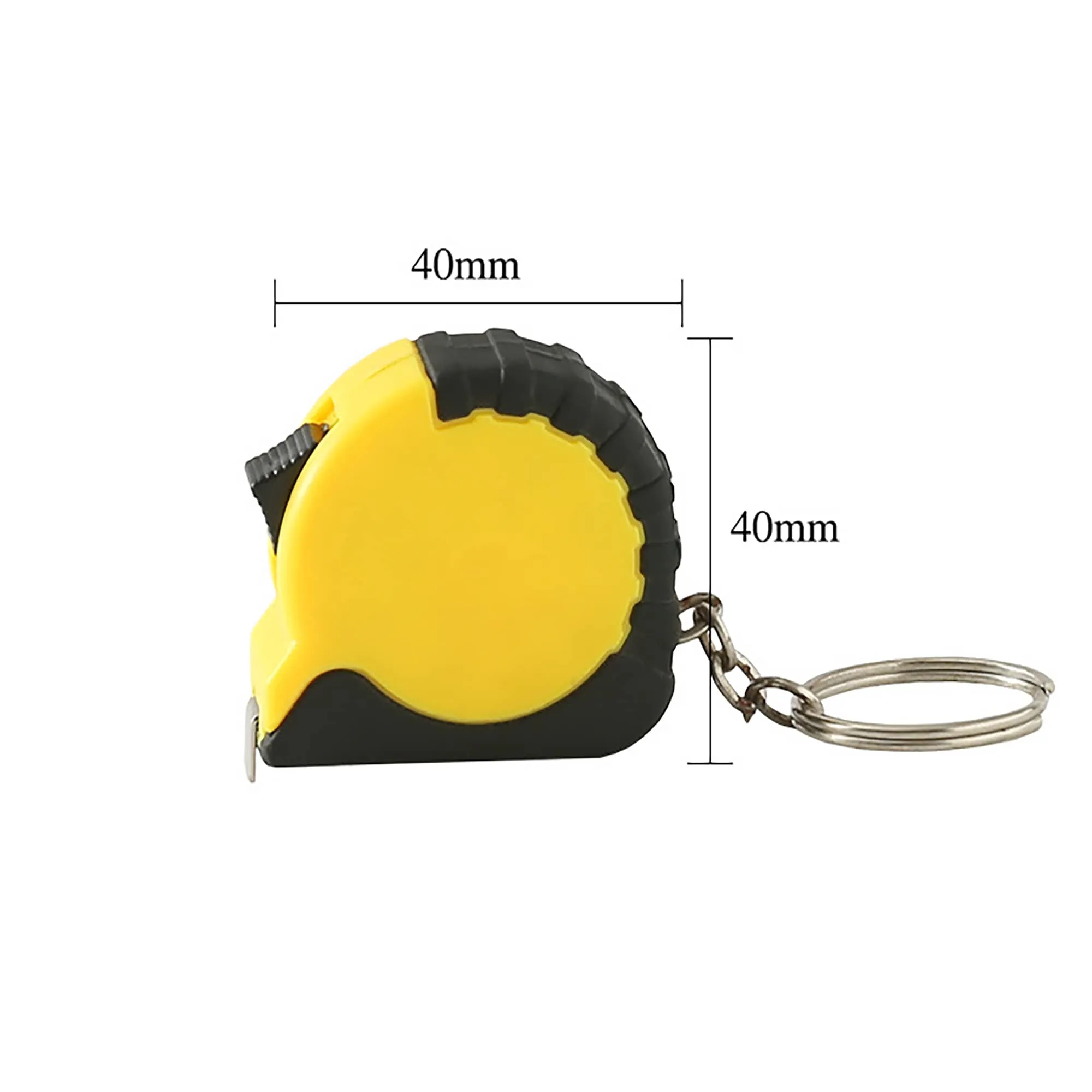 MOQ 100 Mini Tape Measure Keychain Charm 3