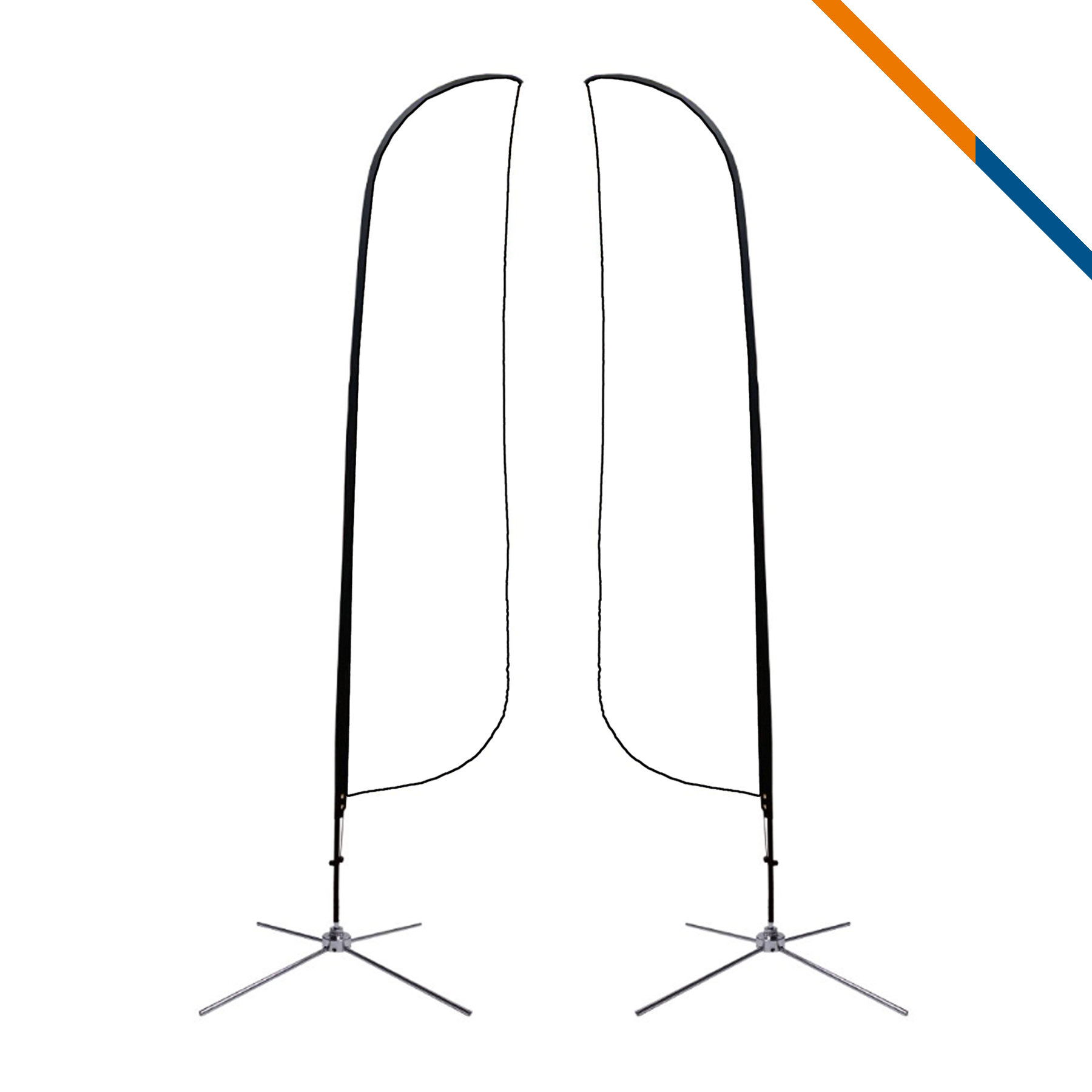 16.5' Sagittarius Double-Sided Feather Flag 3