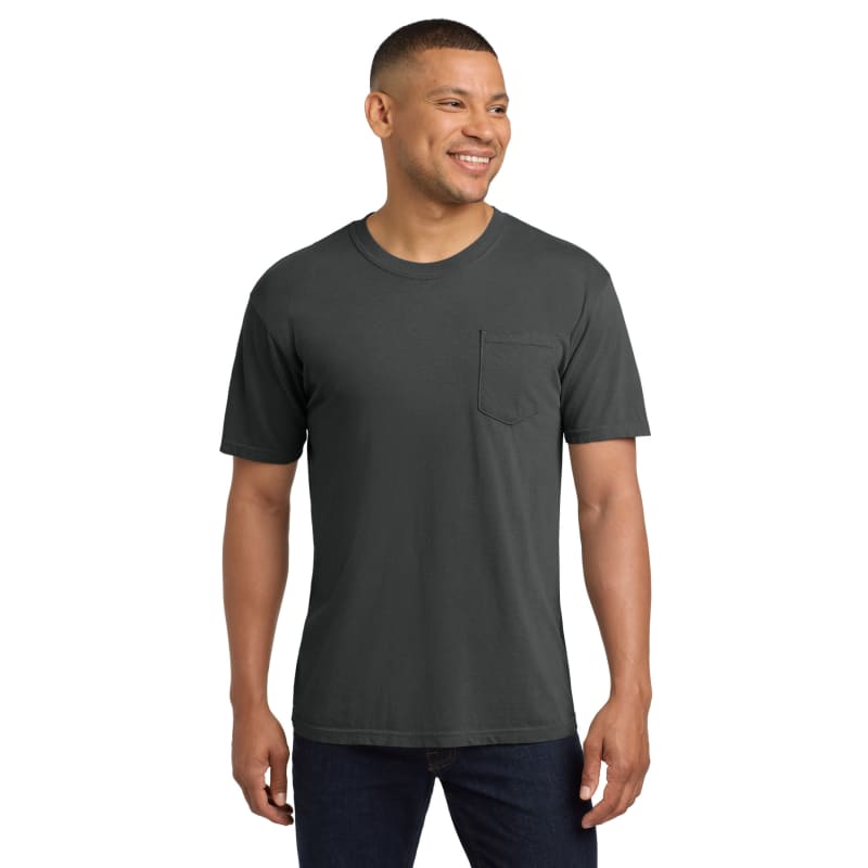 COMFORT COLORS Heavyweight Ring Spun Pocket Tee. 245