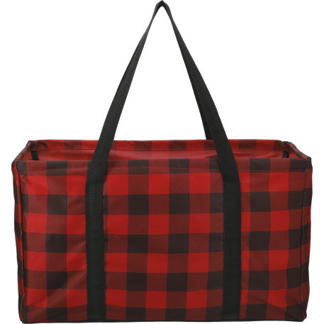 Buffalo Plaid Utility Tote 75