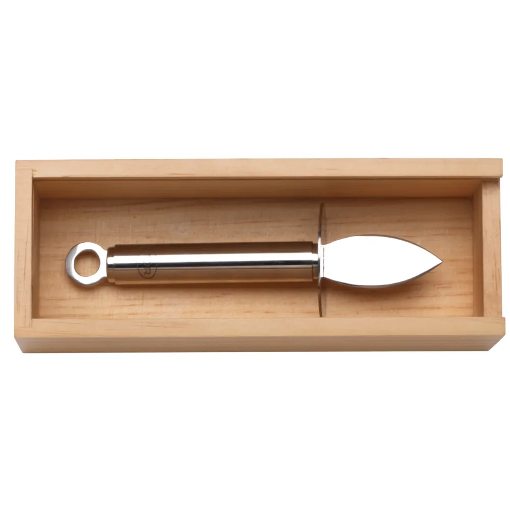 Oyster Shucker Knife with Naturalwood Gift Box 1