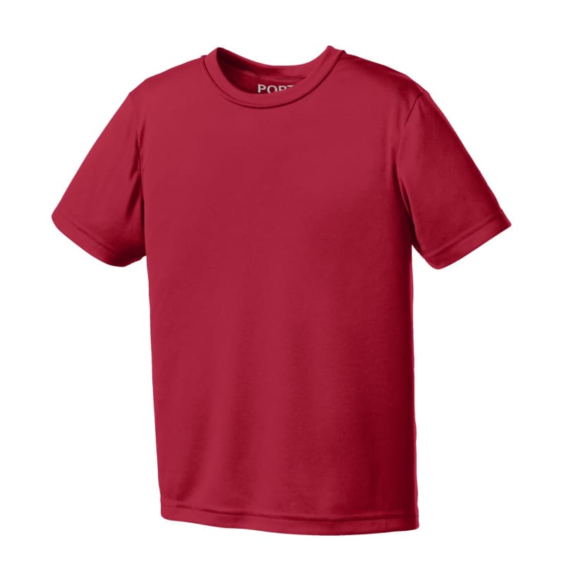 Port & Company Youth Performance Tee. 68