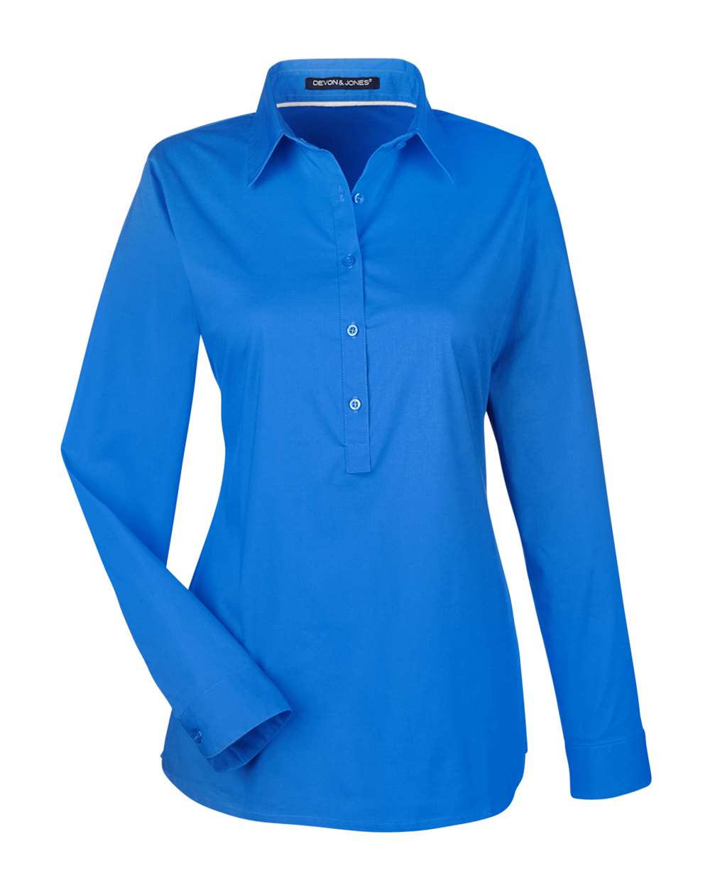 Women's Perfect Fit™ Half-Placket Tunic Dress Shirt - DP610W 8