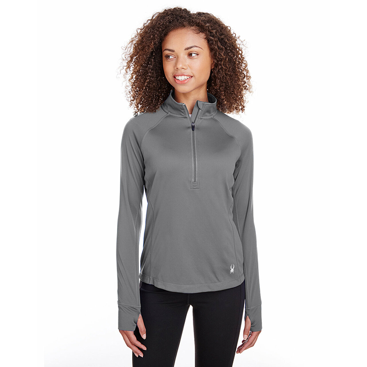 Spyder Women's Freestyle 1/2 Zip Pullover, custom hoodie or sweatshirt with logo imprint 4