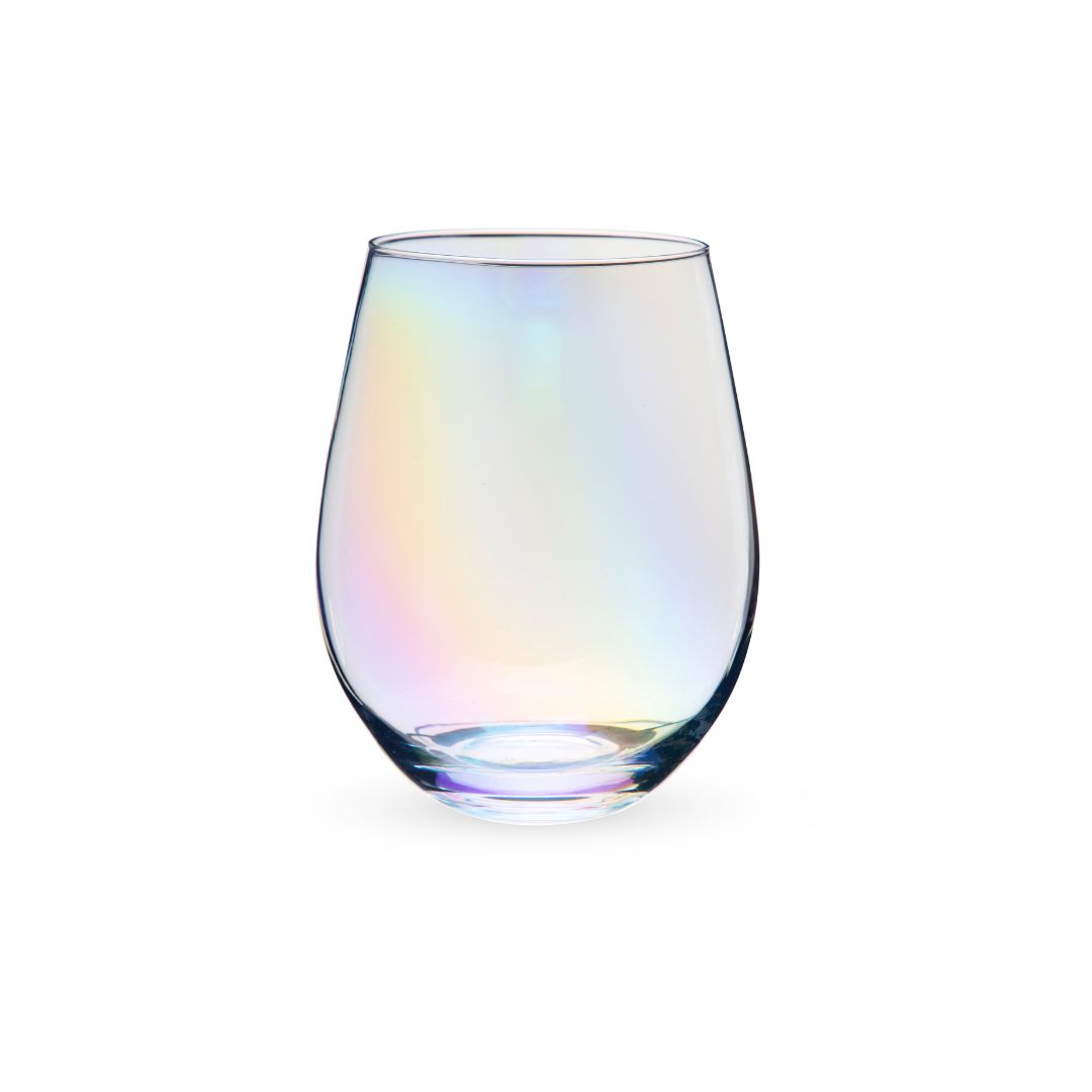 Twine Living® Luster Stemless Wine Glass, set of 2 8