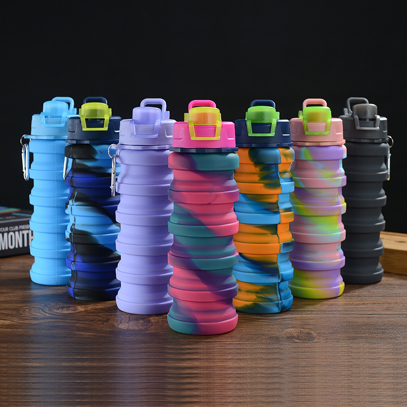 Collapsible Silicone Sport Bottles 3