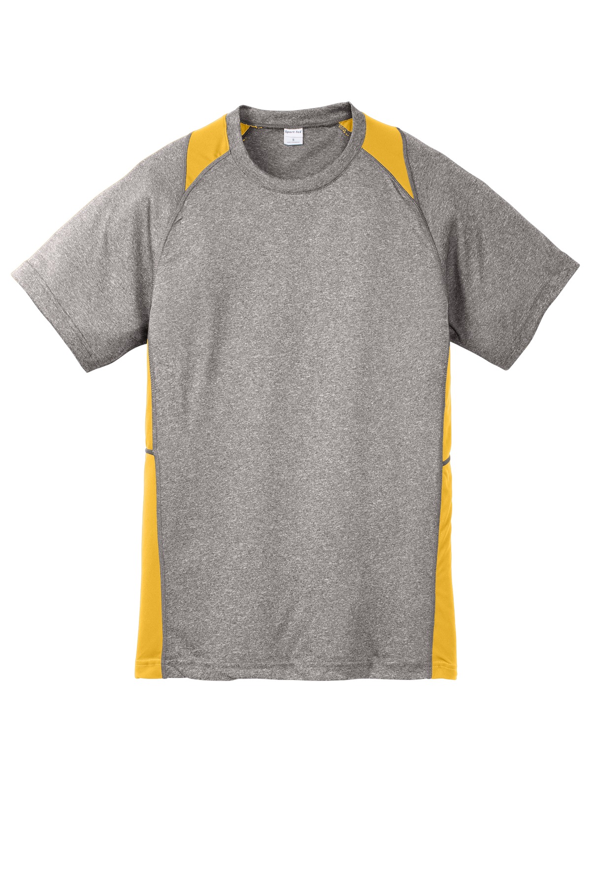 Sport-Tek Youth Heather Colorblock Contender Tee. YST361 47