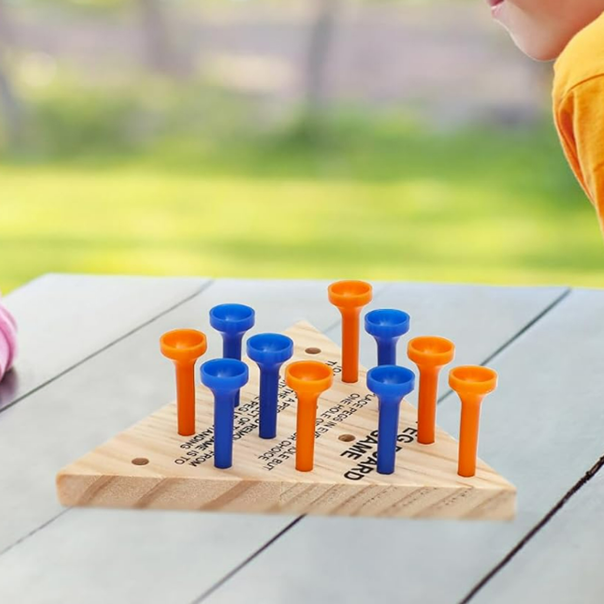 Wooden Peg Game Set 5 Pack with Custom Logo Option 6