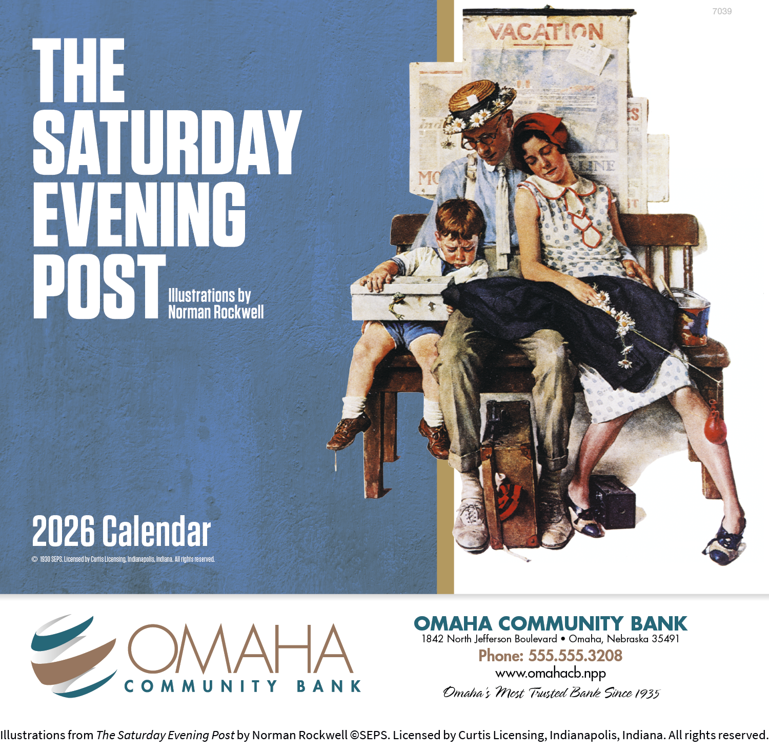Good Value™  The Saturday Evening Post Illustrations by Norman Rockwell – Stapled Calendar 5