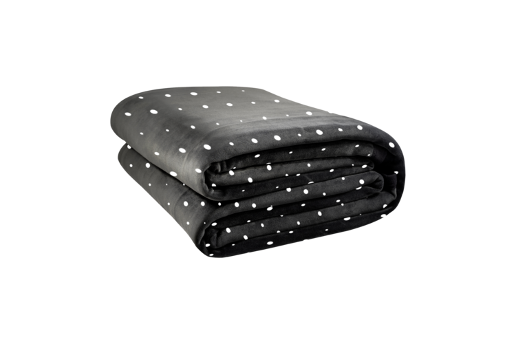 Big Blanket Original Stretch Blanket - Black Dots 3