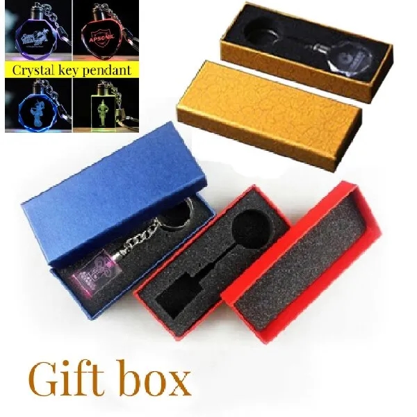 Beautiful luminous crystal commemorative pendant,key chain 1