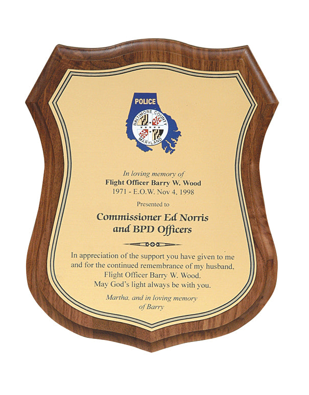 Badge Plaque 2