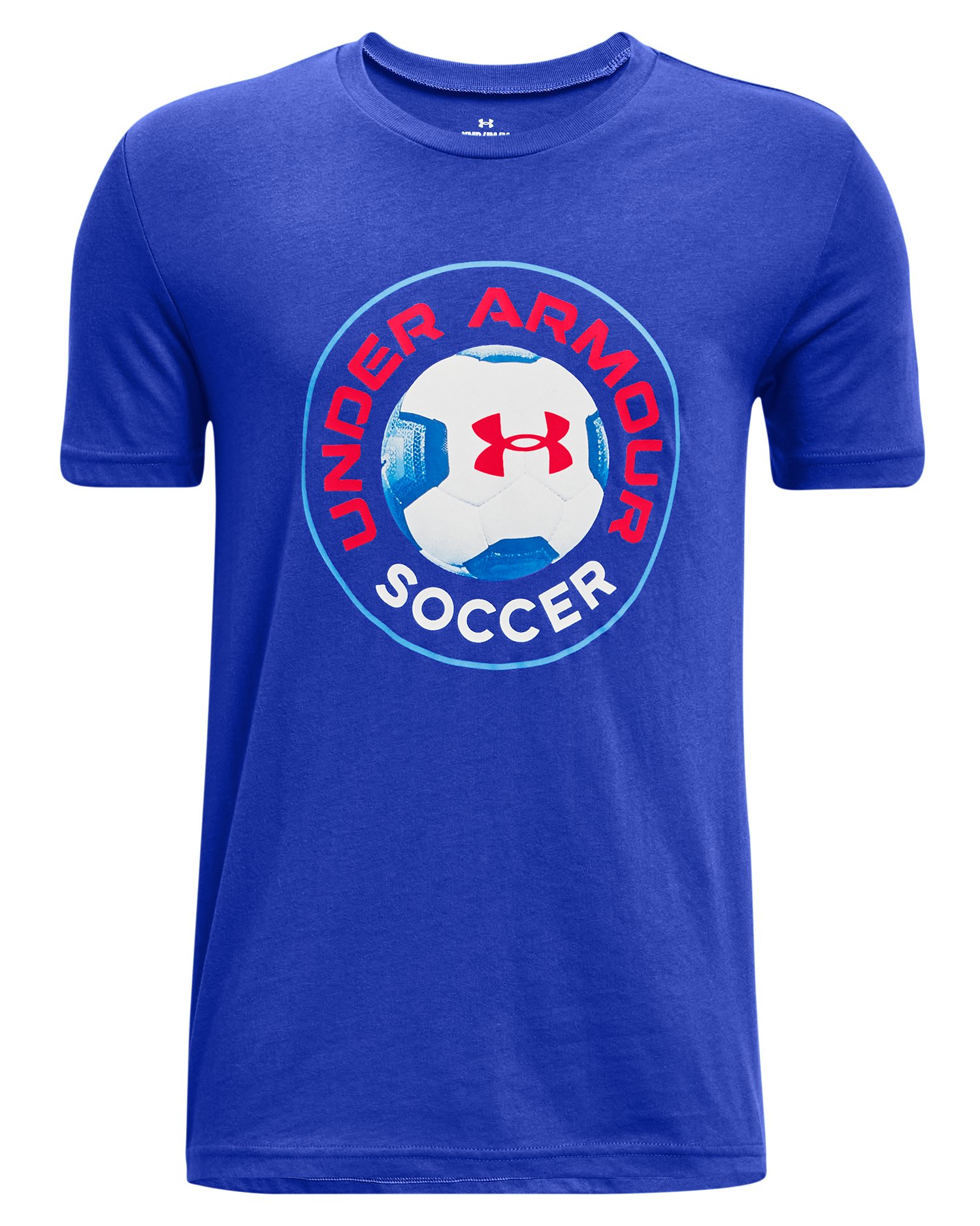 Boys' UA Photoreal Soccer Ball Short Sleeve 3