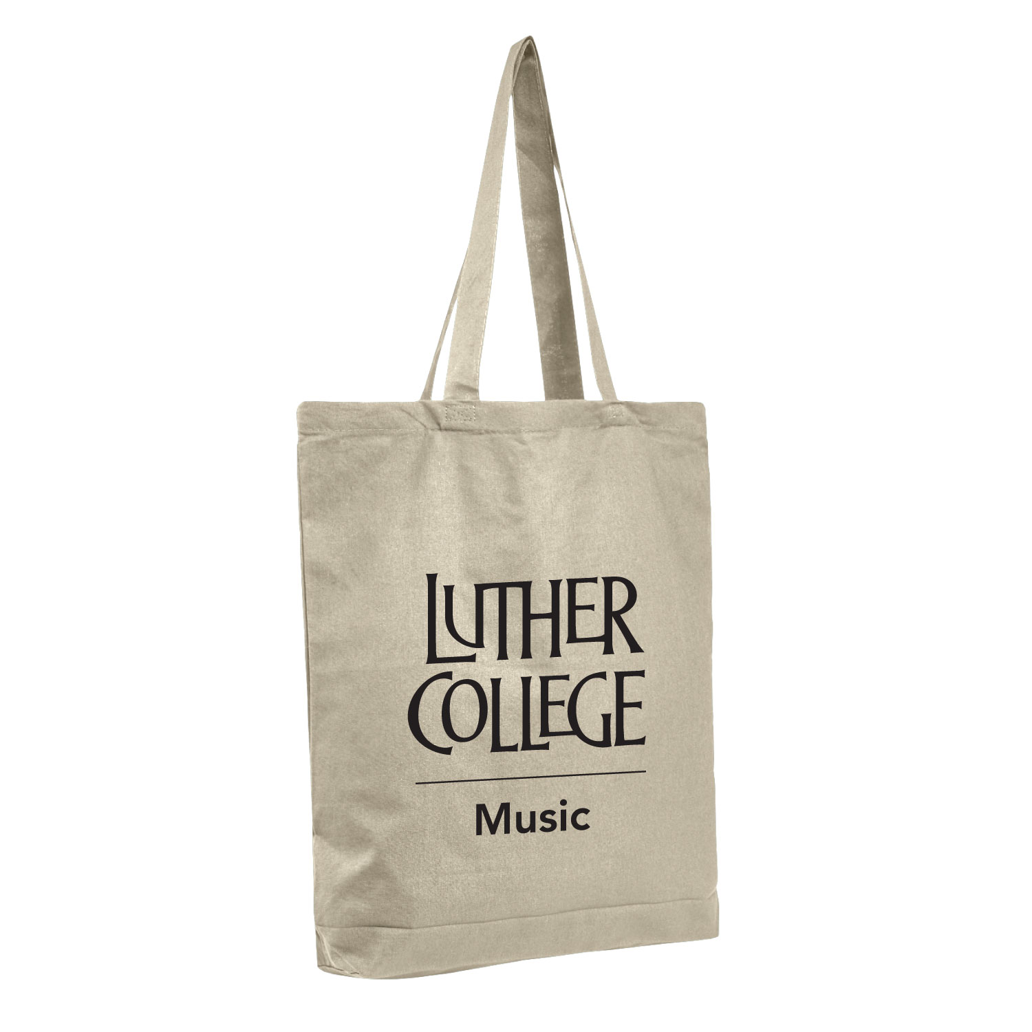 Economical Tote Bag with Bottom Gusset - Natural 2