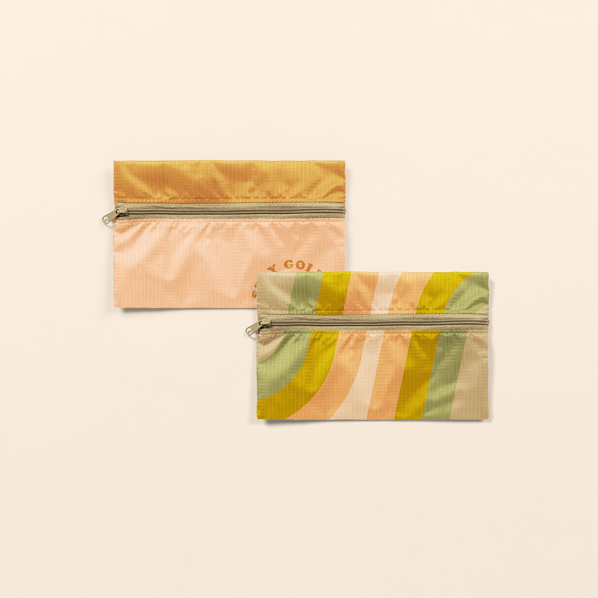 ZIP FRONT POUCHES TUCK & TOSS - RIPSTOP - SMALL