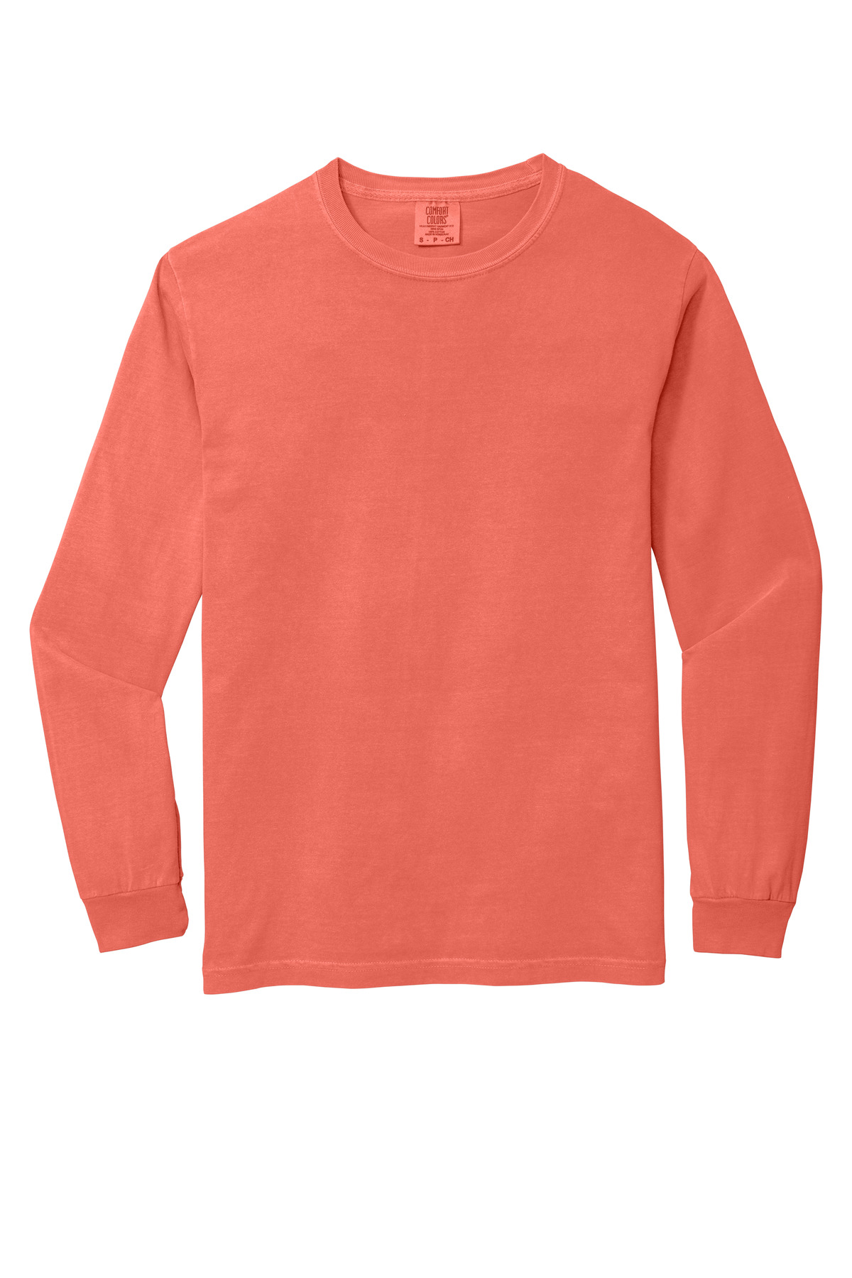 COMFORT COLORS Heavyweight Ring Spun Long Sleeve Tee. 6014 1