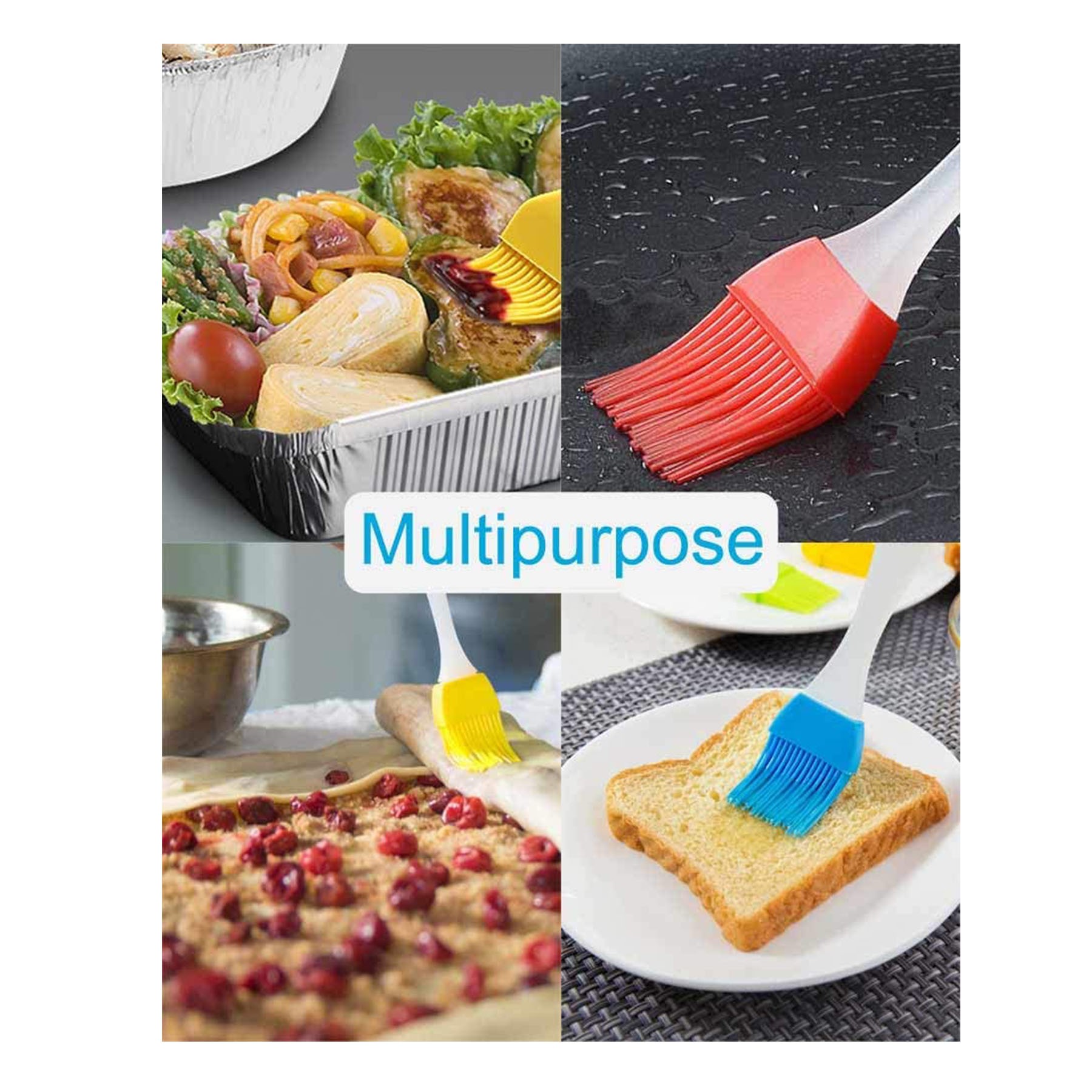Multifunction Silicone BBQ Brush 2