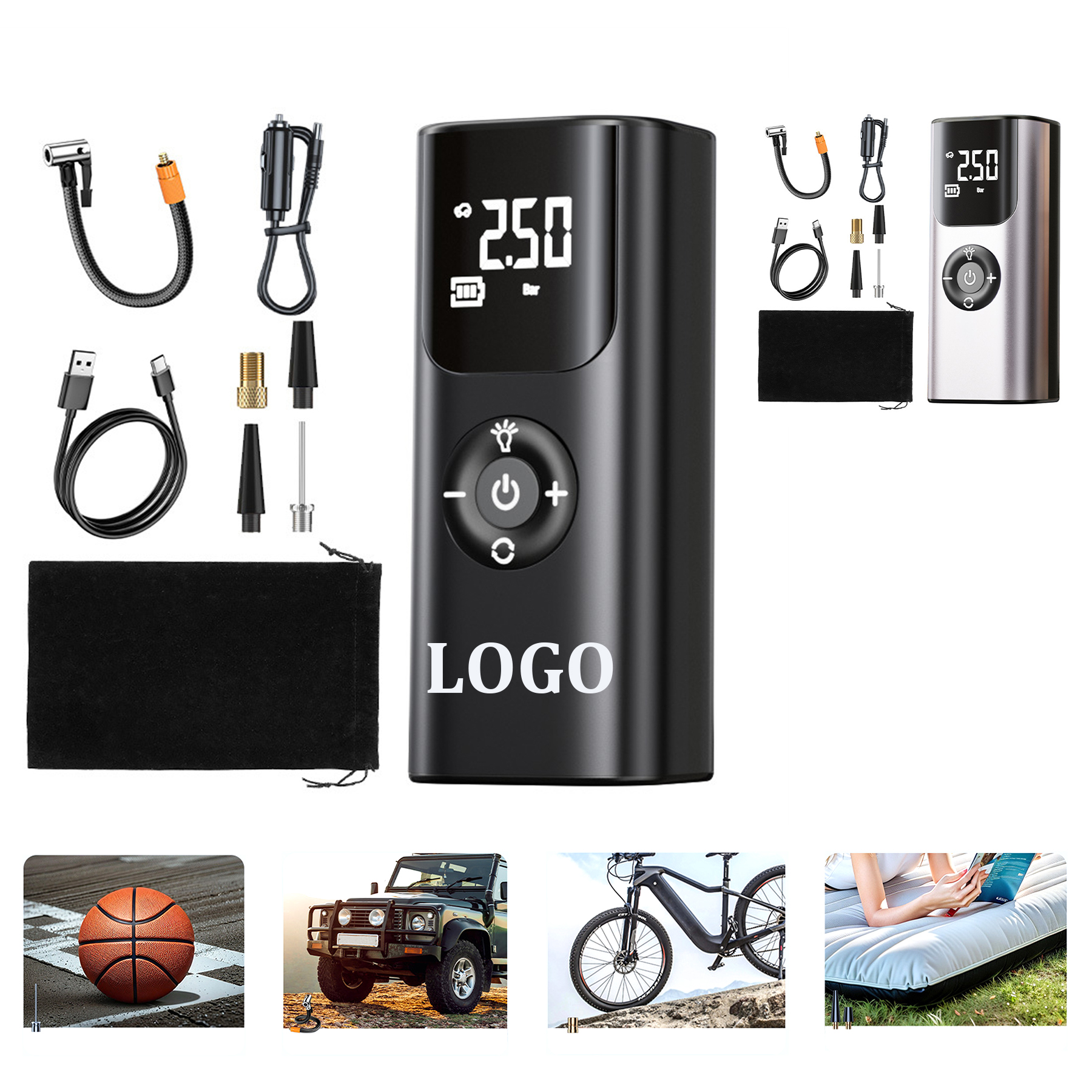 Tire Inflator Portable Air Compressor 1