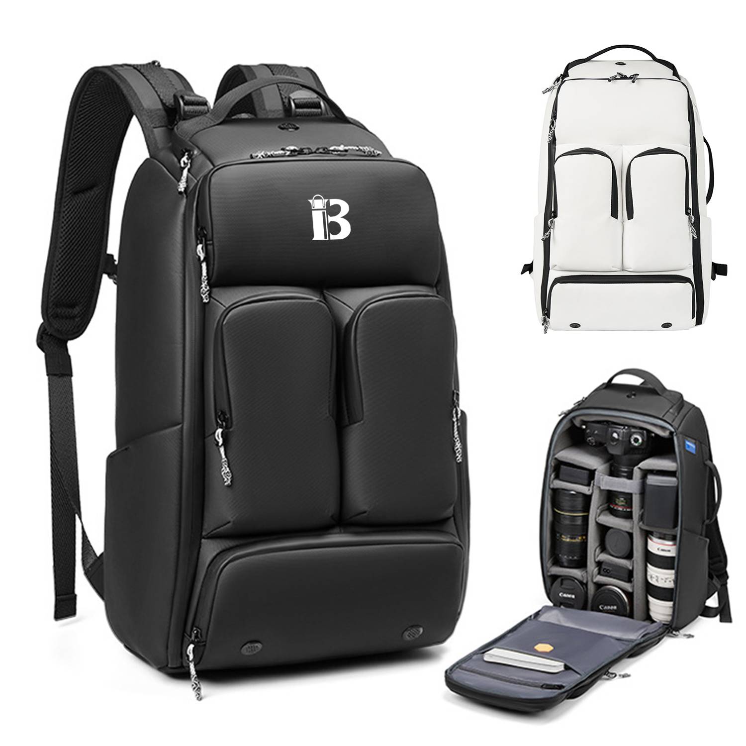 Outdoor Travel Polyester Camera Backpack 2