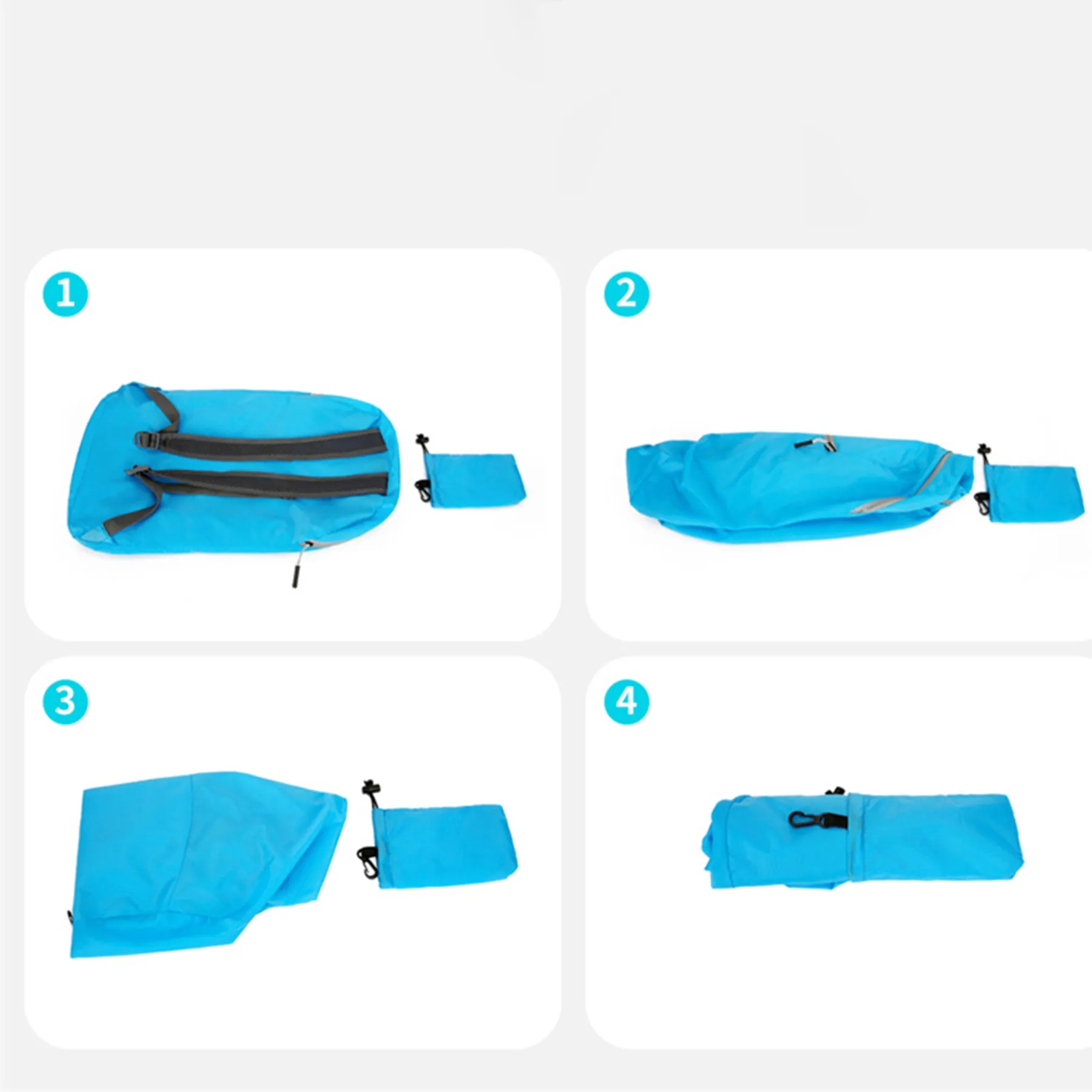 Foldable ultra-thin backpack 7