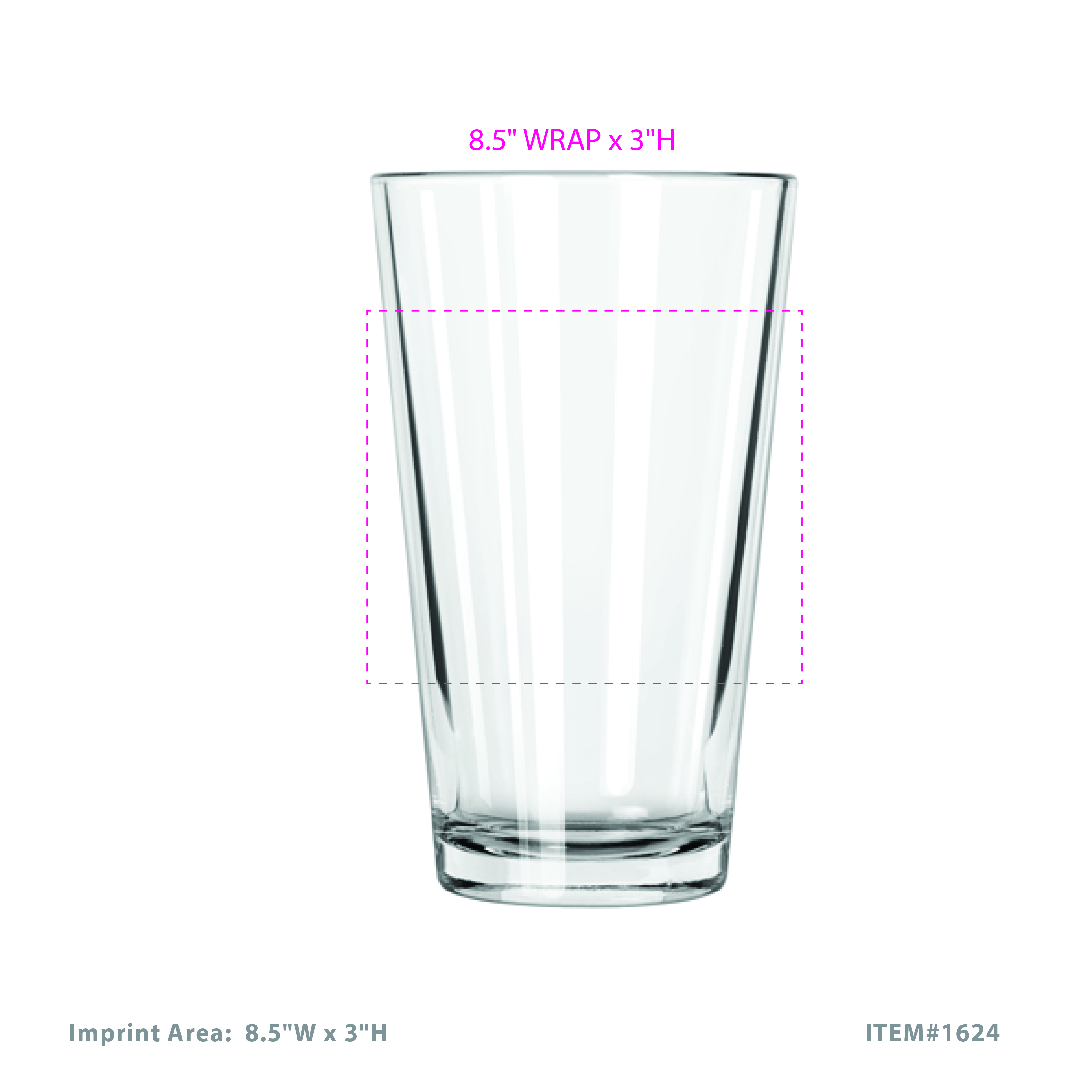 Libbey Pint Glass 2