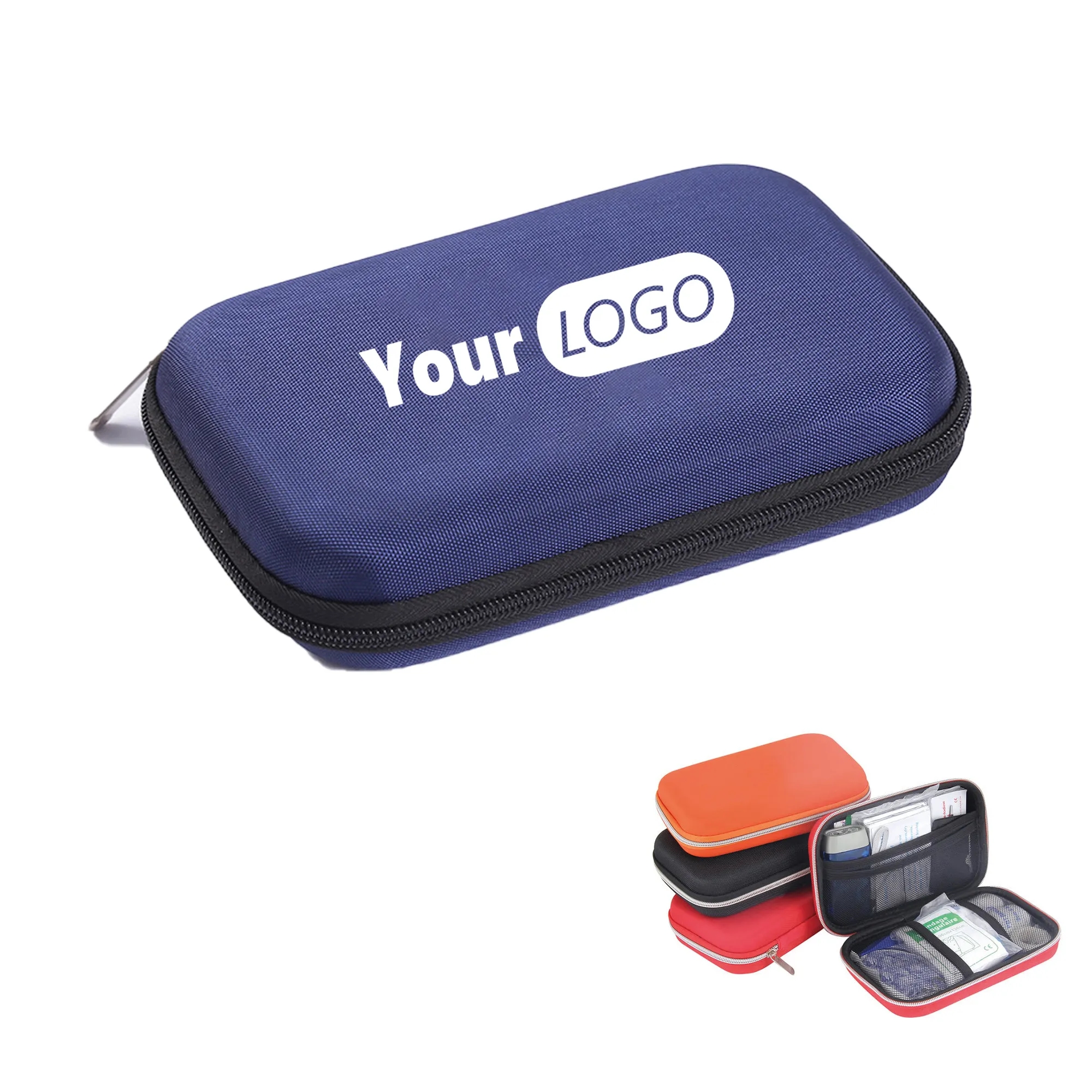 First Aid Case with Strap and Carabiner MOQ 100PCS 3