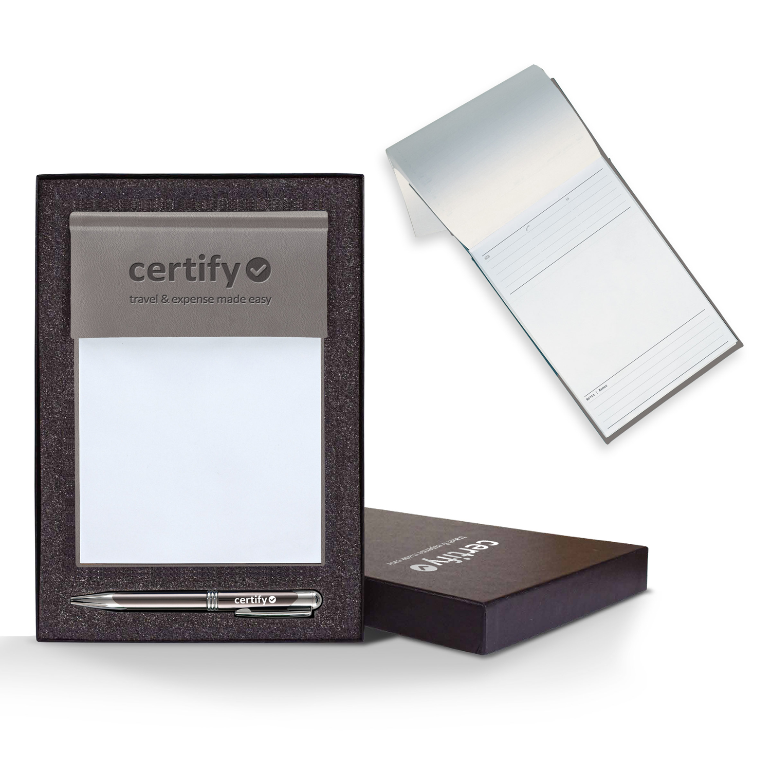 Castelli Tucson Medio White Page Cube Notes Gift Set