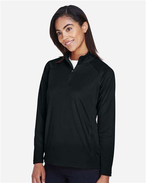 Women's Stretch Tech-Shell® Compass Quarter-Zip Pullover - DG440W 27