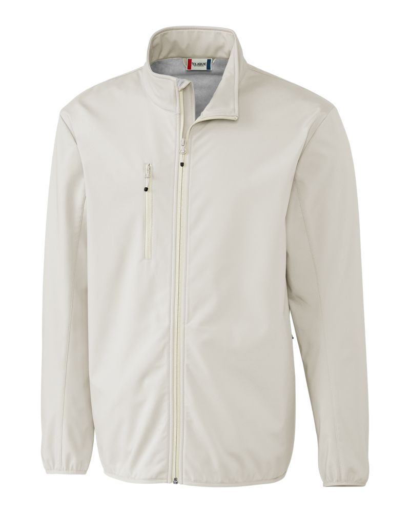 Clique Trail Recycled Stretch Softshell Mens Full Zip Jacket 34