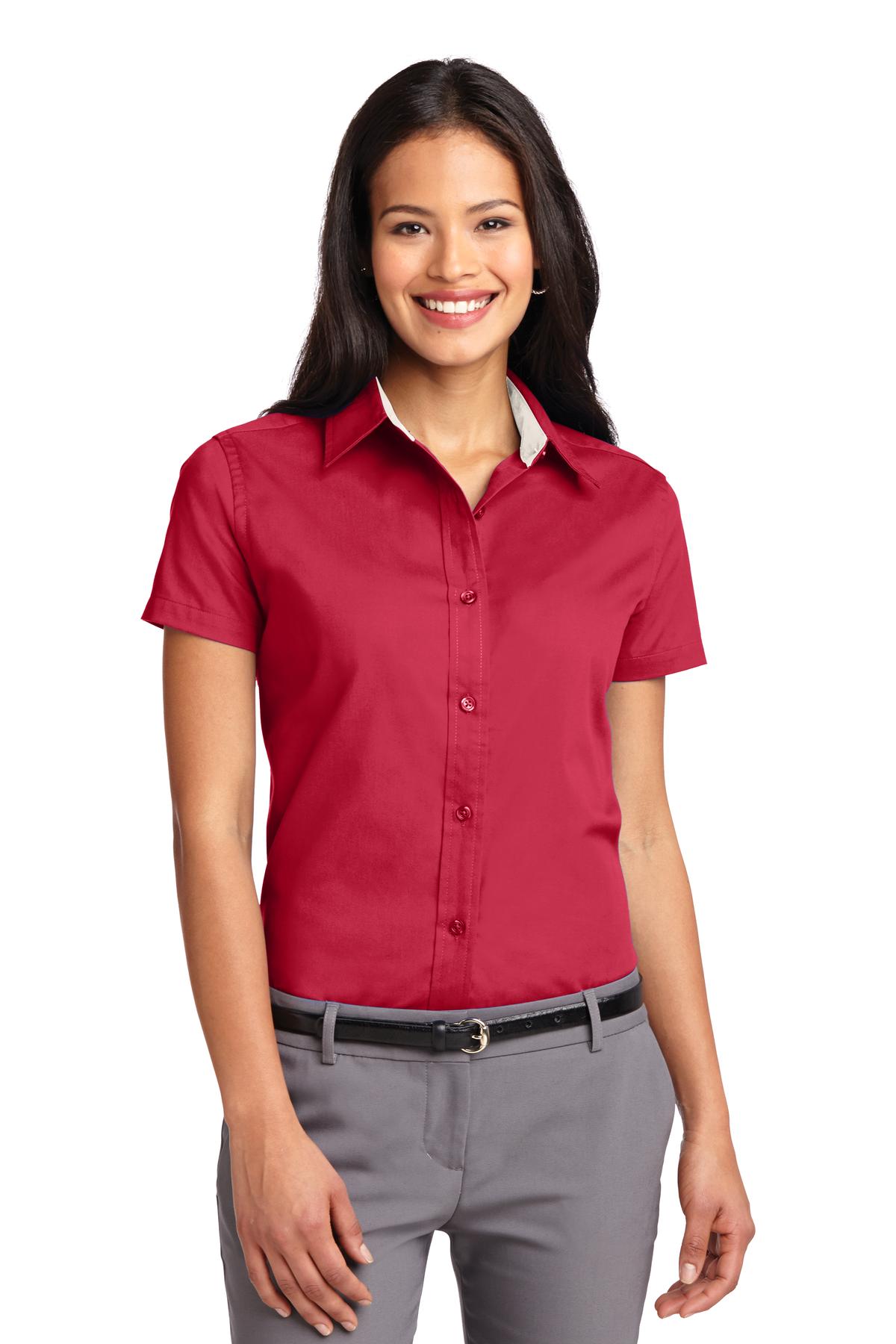Port Authority Women's Short Sleeve Easy Care Shirt. L508 115