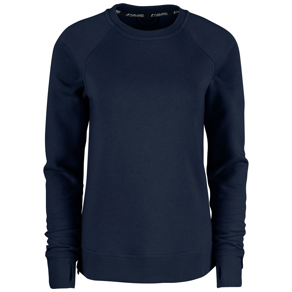Victory Fleece Women's Split Hem Crew 12
