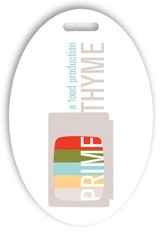 USA Made Laminated Event Tag (2"x3") Oval