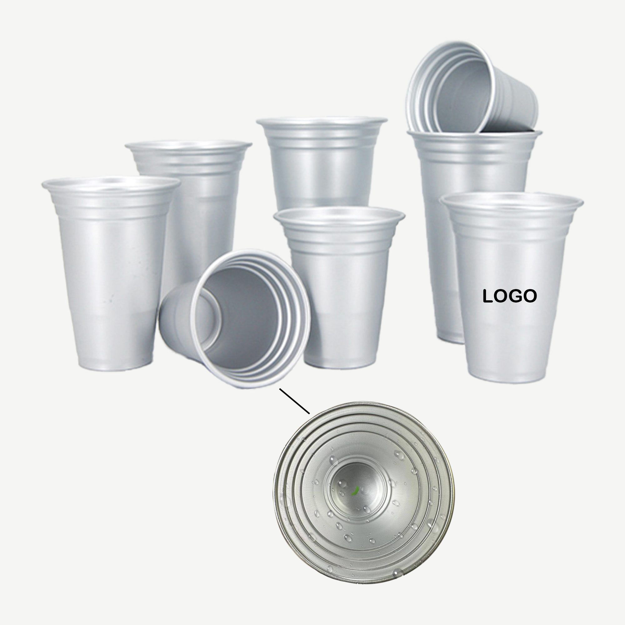 Aluminum Drinking Cups 2