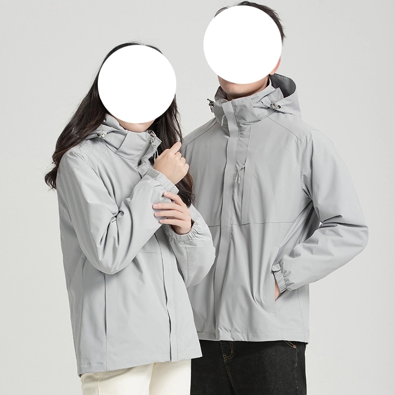 Waterproof Detachable 2-layer Hiking Jacket & Outdoor Coat 4