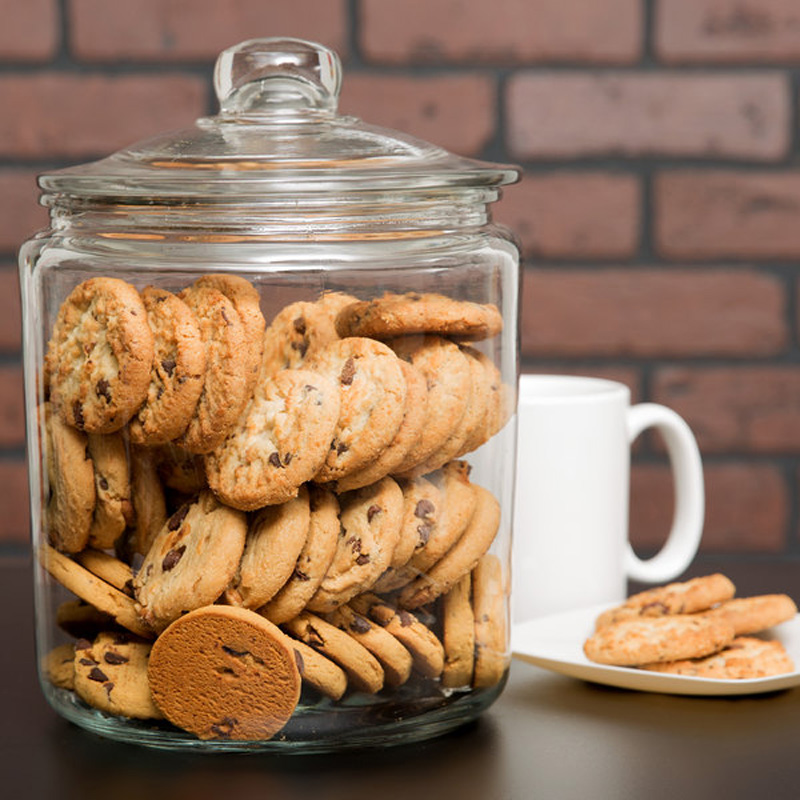 Choice 1 Gallon Glass Jar with Glass Lid 2