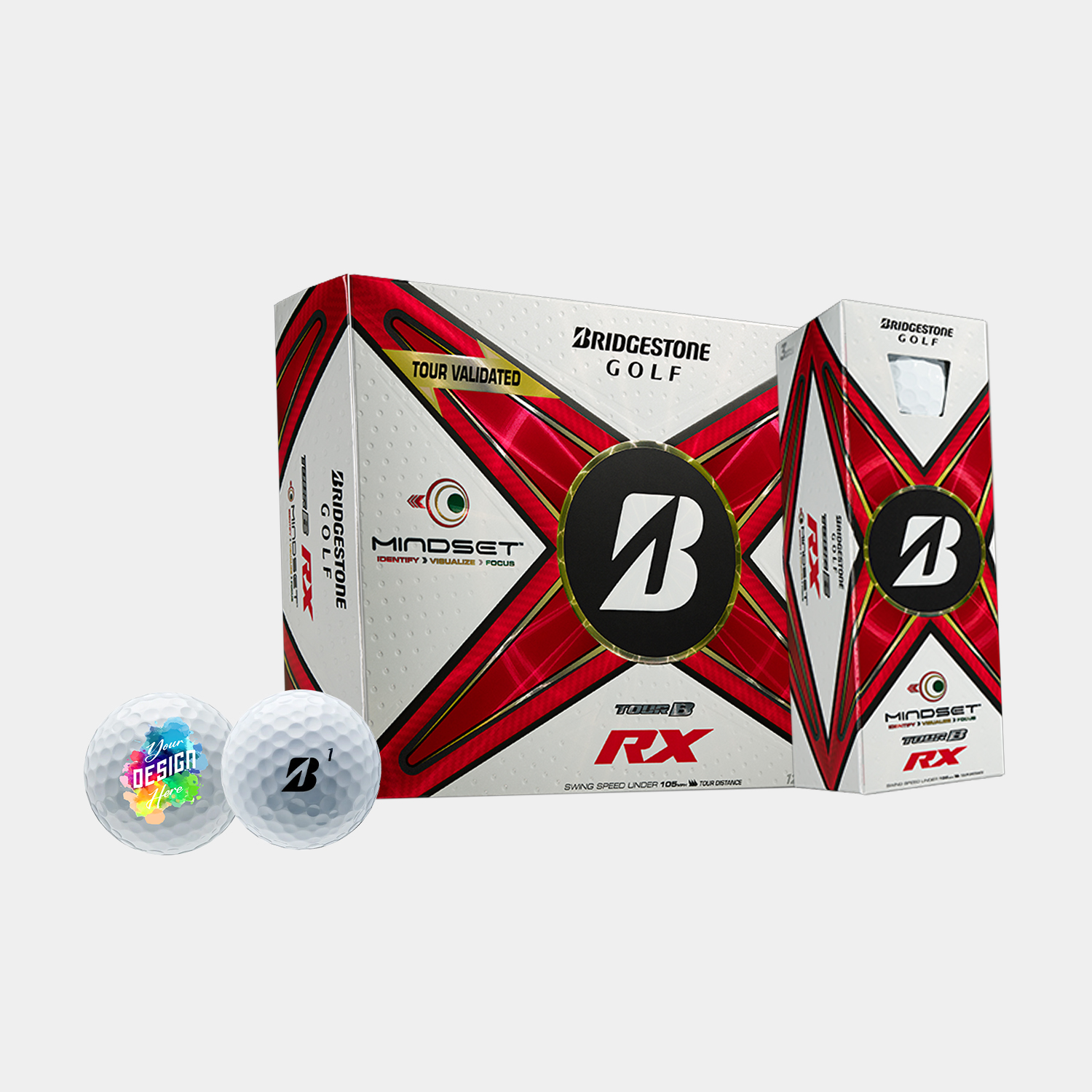 Bridgestone® Tour B RX MindSet Golf Balls 2